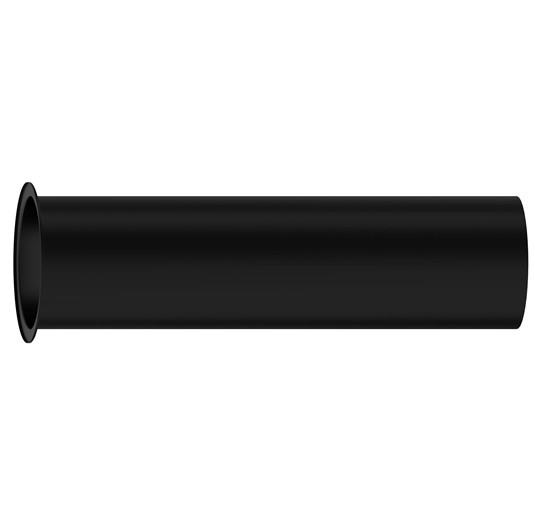 Hansgrohe gerades Rohr, mit Bord, 32 mm, L = 300mm mattschwarz 53428670